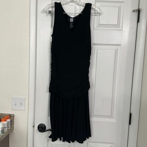 Black evening dress